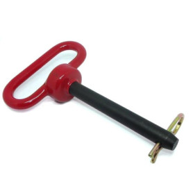 Axe Acier avec Poignée 12mm - 160mm pour Attelage Remorque