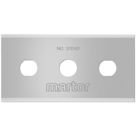 Lames de Rechange MARTOR 37040 - 10 Lames Tranchantes pour Couteaux de Sécurité