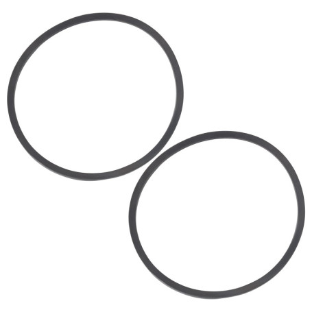 Lot de 2 Courroies d'Entraînement en V 3V270 en Caoutchouc pour Scie à Ruban