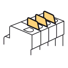 Élément d'Espacement Passe-Fil 0,5 Module Legrand