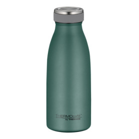 Bouteille Isotherme THERMOcafé en Acier Inoxydable Vert Mat - 0,35 L