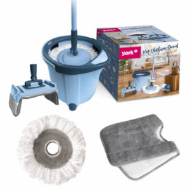 Kit de Nettoyage York avec Seau et Têtes Interchangeables