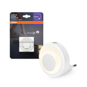 Lunetta Backlight Ellipse Blanc - Veilleuse Mobile avec Détecteur de Mouvement