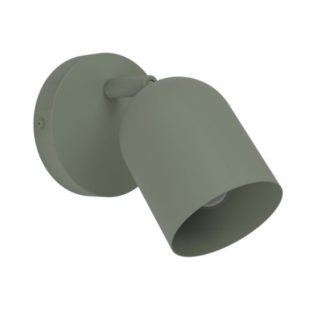 Applique Murale Eglo Tilston - Lampe de Lecture Orientable en Acier Vert Foncé