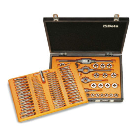 Kit de Tarauds et Filières Beta en Acier Chromé