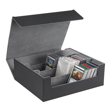 Étui de Rangement Magnétique en Cuir pour Cartes - Gokelomg