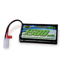 Batterie Rechargeable NiMH 9.6V 1500mAh pour Voitures RC - Carson