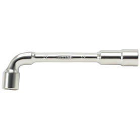 Clé à pipe débouchée KS Tools 22 mm - Finition chromée en chrome vanadium