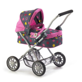Poussette Rose Smarty pour Poupée - Bayer Chic 2000