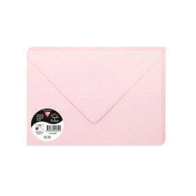 Paquet de 20 Enveloppes Roses C5 Clairefontaine - Fermeture Gommée