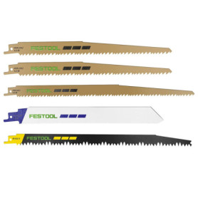 Festool Set de Lames de Scie Sabre RS-Sort/5 pour Bois et Métal