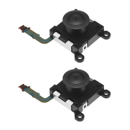 ECSiNG Lot de 2 Boutons de Rechange pour Joystick PS Vita 2000 - Noir