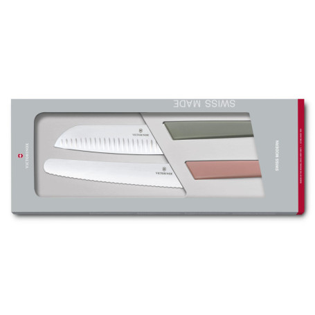 Set de Couteaux à Légumes Victorinox Swiss Modern - 2 Pièces Multicolores