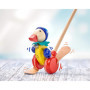 Selecta Pedella - Canard à Tirer en Bois pour Enfants