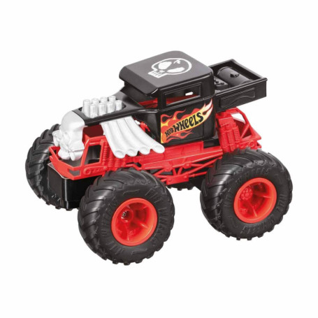 Monster Truck Télécommandé Hot Wheels Bone Shaker - Tout-Terrain 17cm