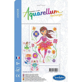 Recharge Aquarellum Ballerines - Kit de Peinture Créatif pour Enfants