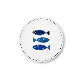 Dessous de Plat Excelsa Ocean en Céramique et Liège - 16 cm
