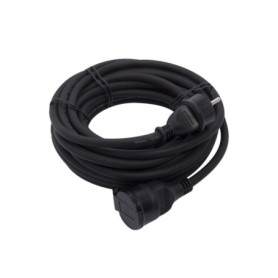 Rallonge électrique 10m 16A 3500W - Noir - CHACON