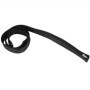 Gaine de câble Electraline 1,5 m - Organisateur de câbles noir avec fermeture éclair