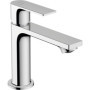 Mitigeur de lavabo Hansgrohe Rebris E avec vidage à tirette et économie d'eau