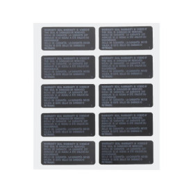 Lot de 10 autocollants de garantie pour PS3 - EMSea