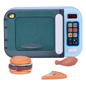 Micro-Ondes Tachan avec Lumières et Sons - Jouet de Cuisine Interactif