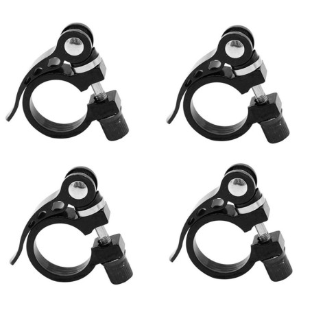 Colliers de Selle en Aluminium pour Vélo - Lot de 4