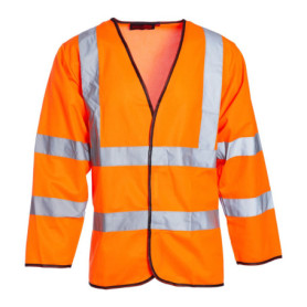 Gilet de Sécurité Haute Visibilité Blackrock à Manches Longues
