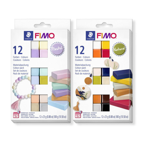 Pâte à Modeler FIMO au Four - Set Créatif Pastel pour Débutants