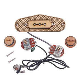 Micro Humbucker Alnicov pour Guitare Cigar Box - Installation Facile