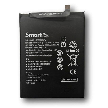 Batterie Smartex Compatible Huawei HB356687ECW - Nova 2 Plus, P30 Lite, Honor 7X