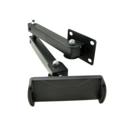 Support Mural Aluminium Inclinable pour Tablettes 13-28 cm