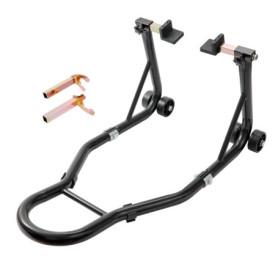 Béquille Arrière VEVOR pour Moto - Support de Roue Réglable en Acier