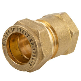 Raccord à Bague de Serrage Tecuro MS 22 mm x 3/4 IG en Laiton