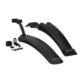 Garde-boue Réglable Dunlop pour VTT 24"/26" - Noir avec Accessoires