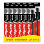 Brosse à Dents Manuelle Colgate Slim Soft Charbon - Lot de 12