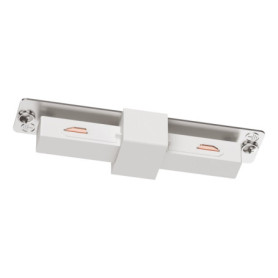 Connecteur Droit pour Système Easy Track - Accessoire Eglo en Plastique Blanc