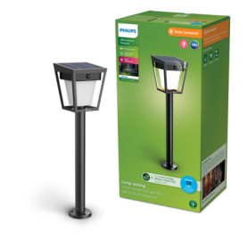 Philips Nissa Borne Extérieure LED avec Capteur - Noir
