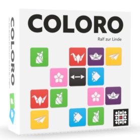 Helvetiq Coloro - Jeu de Cartes à Jouer Stratégique en Bois pour 2 Joueurs