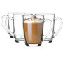 Lot de 4 Verres à Café avec Anse - Glasmark KROSNO 1992, 300 ml
