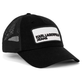 Casquette Trucker Color Blocked Noir pour Homme - Karl Lagerfeld Jeans