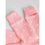 Lot de 3 Dors-Bien Bébé en Coton Rose avec Col en Dentelle