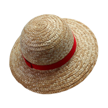 Chapeau de Paille Luffy pour Enfants - Accessoire Cosplay One Piece
