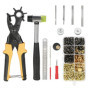 Pince Perforatrice Professionnelle VonLux avec 150 Rivets et Outils Inclus