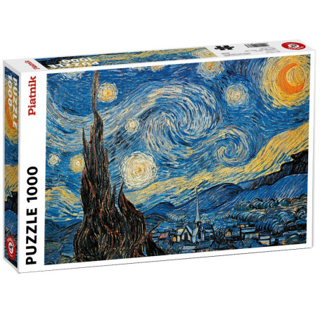 Puzzle Van Gogh - Nuit Étoilée 1000 Pièces