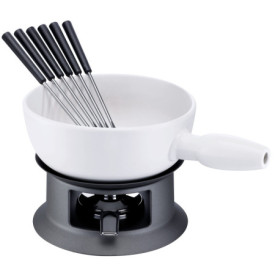 Service à Fondue Savoyarde en Acier Inoxydable Schulte-Ufer