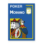 Jeu de Cartes de Poker Modiano Cristallo - 4 Index Bleu Clair