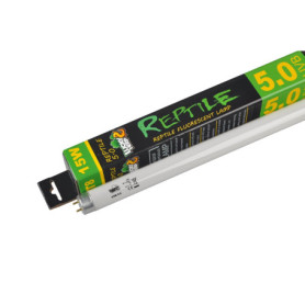Lampe Fluorescente UV 5.0 Lucky Herp pour Terrarium Tropical - 15W T8