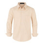 Chemise Classique Beige en Coton pour Enfants - Spring&Gege 7-8 Ans