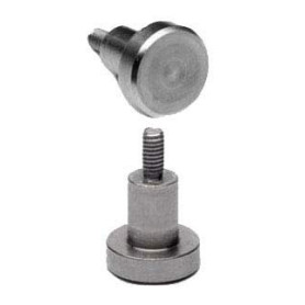 Ensemble de Points de Contact Plats SUXING pour Jauge d'Épaisseur - M2.5, Diamètre 10 mm